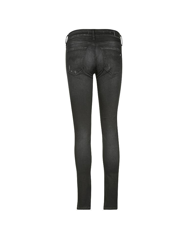 Replay Womens Hyperflex Re-Used Xlite New Luz Jeans In Dark Grey